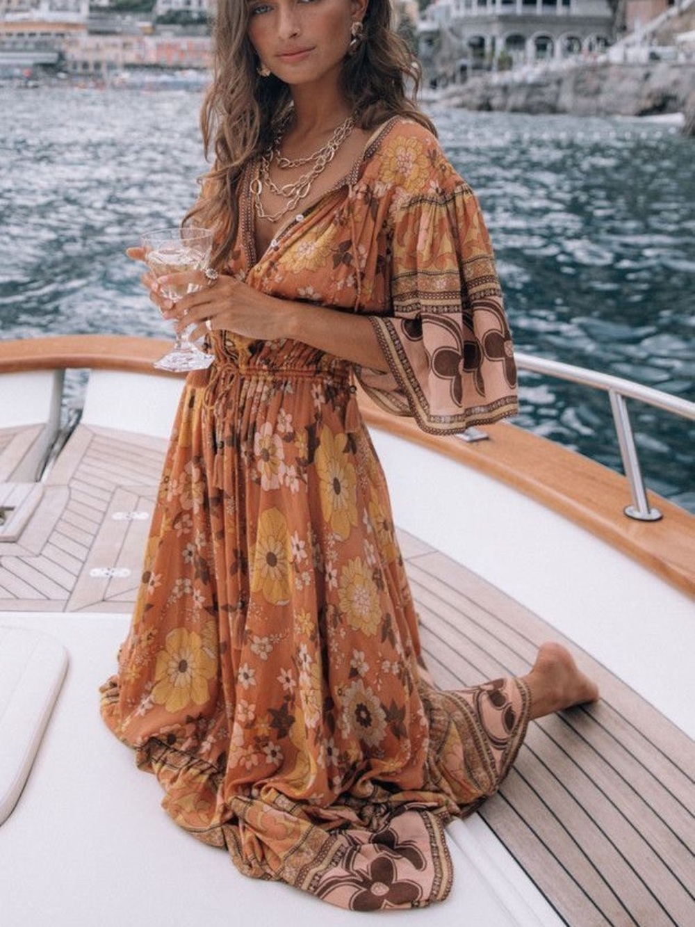 Spell & The Gypsy Buttercup Floral Maxi Dress
